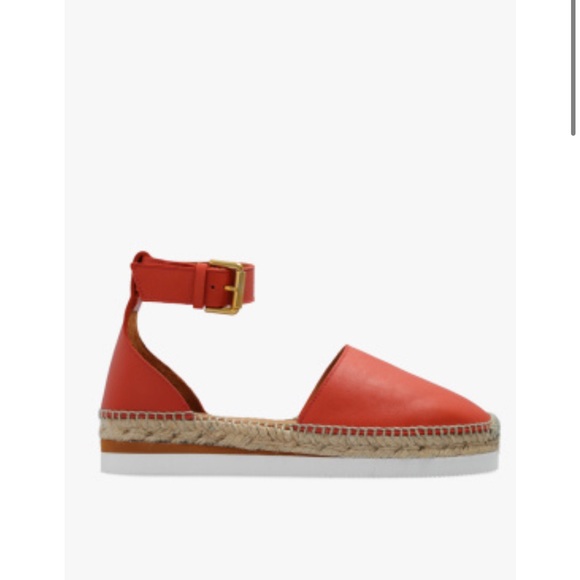 See by Chloe Glyn Espadrilles in Orange - Picture 1 of 9